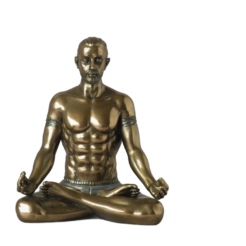 Body Talk Yoga – Position du lotus, tatoué