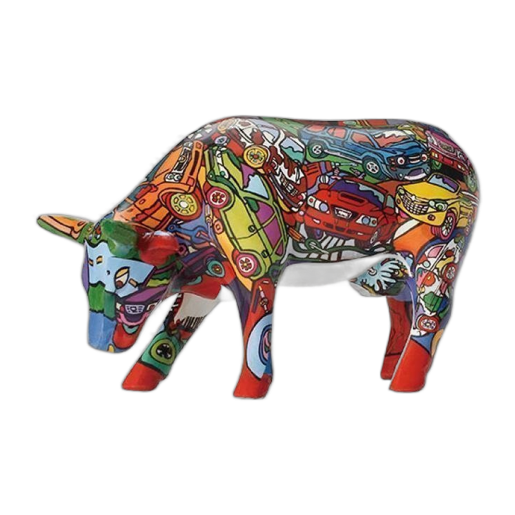 CowParade - Brenners Motors (Medium Ceramic)