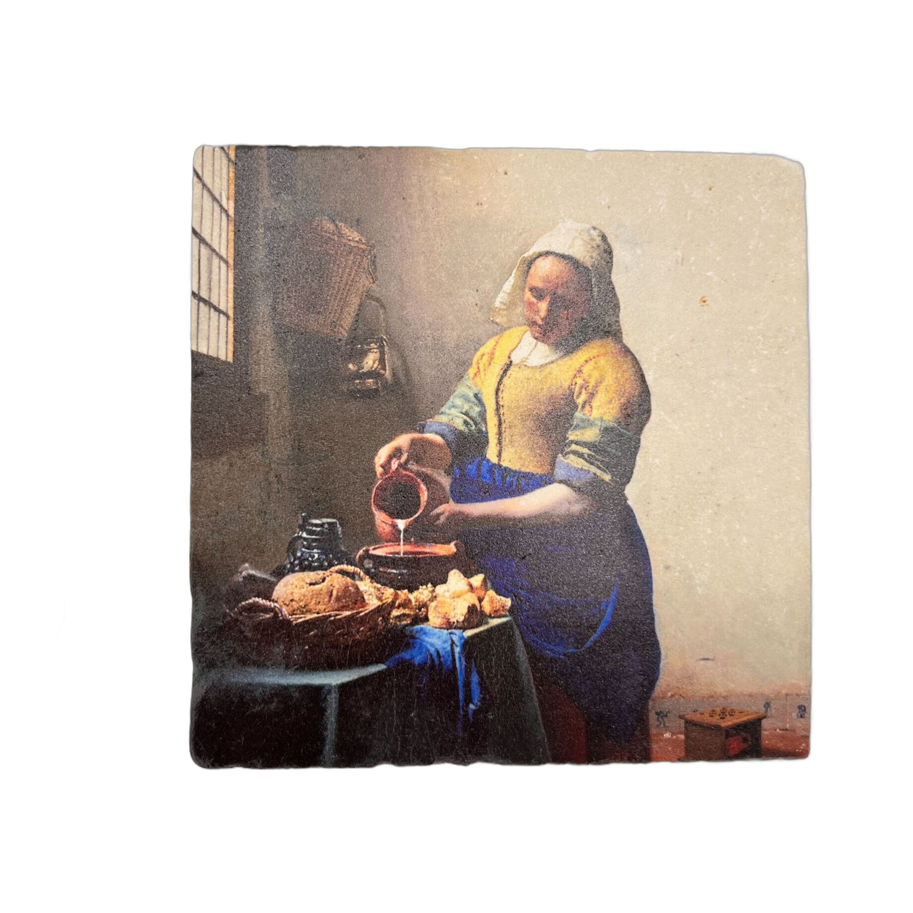 Carreau « La Laitière » de Johannes Vermeer