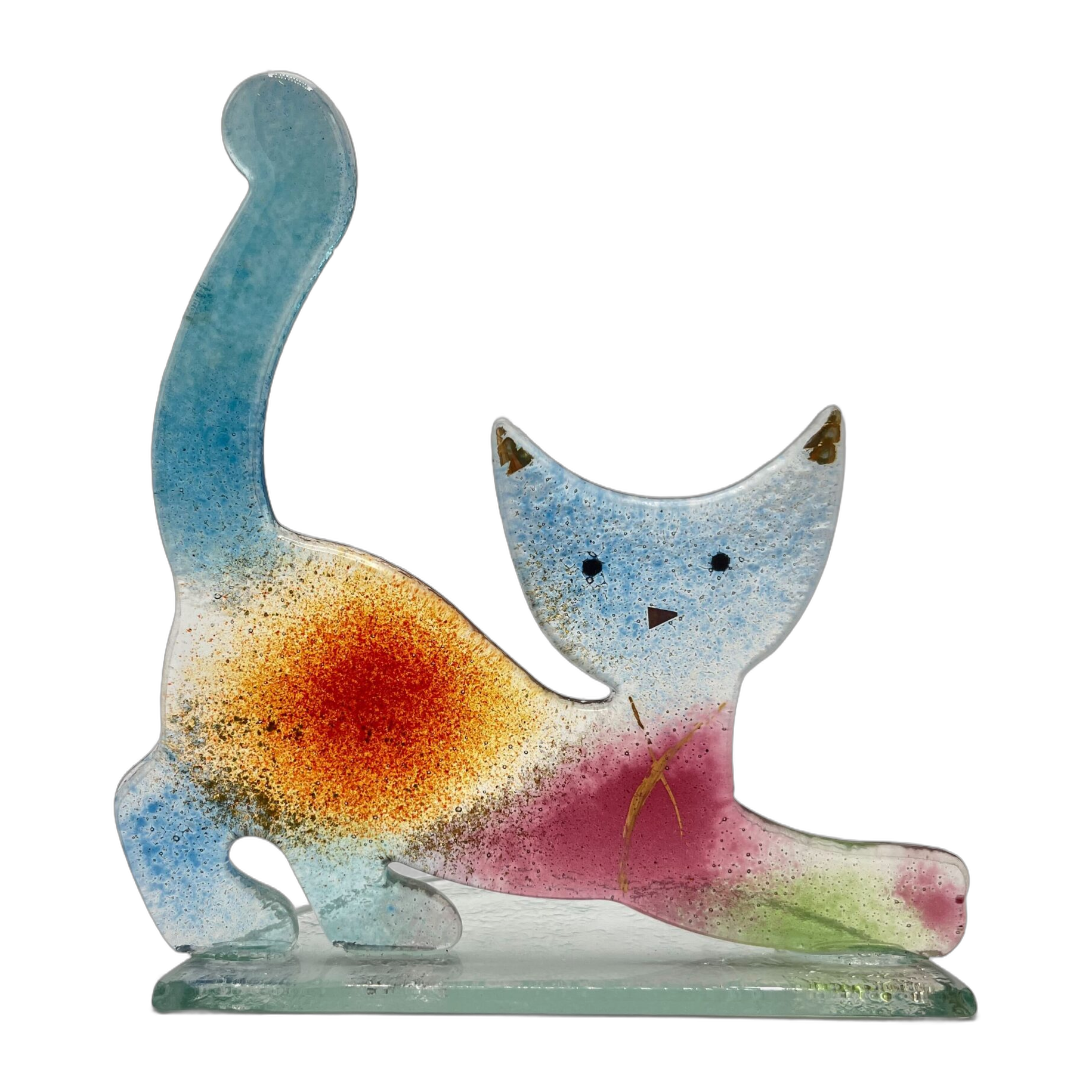 GaDecoGlass - Chat couché moyen – Ritmo