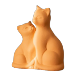 Chats en céramique (Terre cuite)
