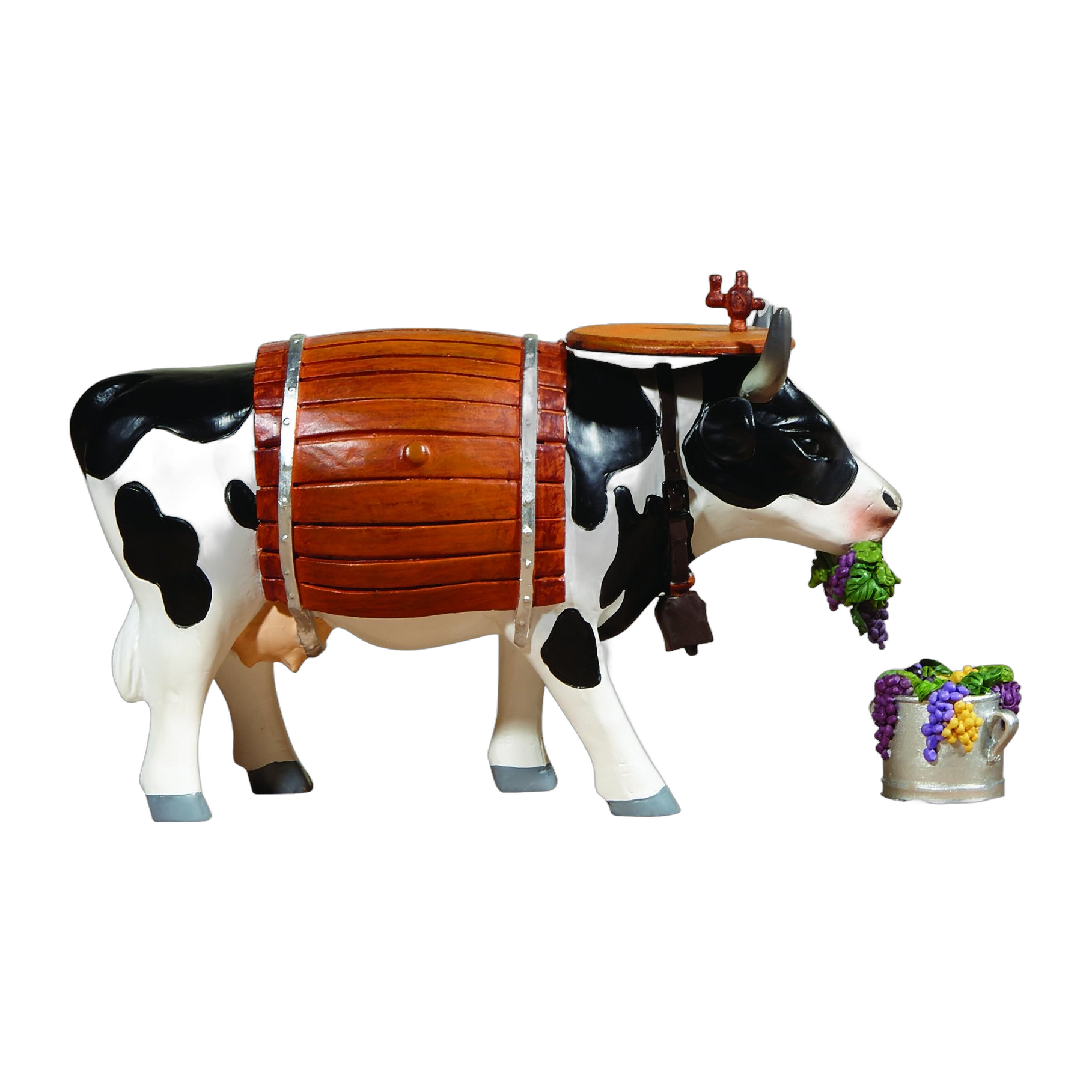 Clarabelle the Wine Cow (medium resin)