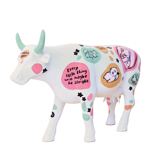 CowParade - Comfort Cow (Large)
