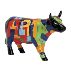 CowParade - Art of America (medium ceramic)