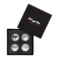 CowParade - Magneten “Blue” (set van 4)