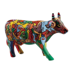 CowParade - Moo York Celebration (medium ceramic)