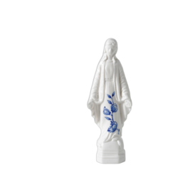 Decoratiebeeld Madonna – Delfts blauw – Keramiek – 21 cm