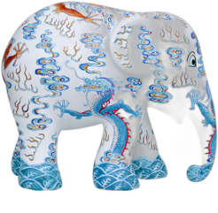 Doucai Dragons – Céramique 15cm