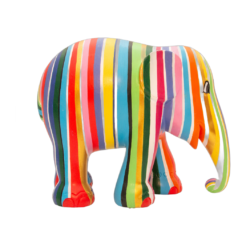Elephant Parade - Ms. Stripey 10cm