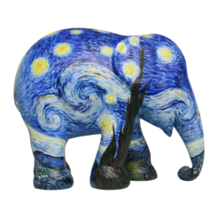 Elephant Parade - Starry Night 15cm