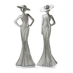 Ensemble de figurines Lady “Diva – mains sur ses hanches”