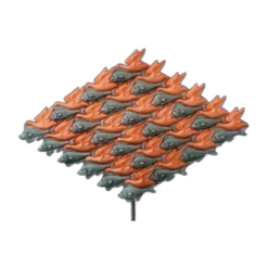 Escher  Bird Fish