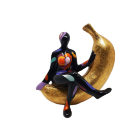 Art24 Design - Eva banana noir