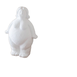 Femme en céramique (blanche)