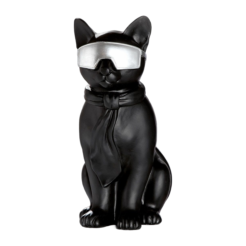 Figurine Chat Noir Assis “Hero Cat”