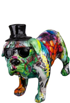 Figurine Chien Graffiti “Street Art”