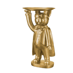 Figurine Golden Dog “Hero Dog” avec bol