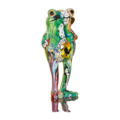 Figurine Grenouille “Street Art” (main sur le ventre)