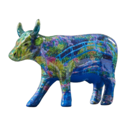 CowParade - Giverny Cow (medium ceramic)