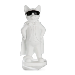 Hero Cat (bras sur les hanches) blanc