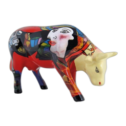 Homage to Picowso’s African Period (medium ceramic)