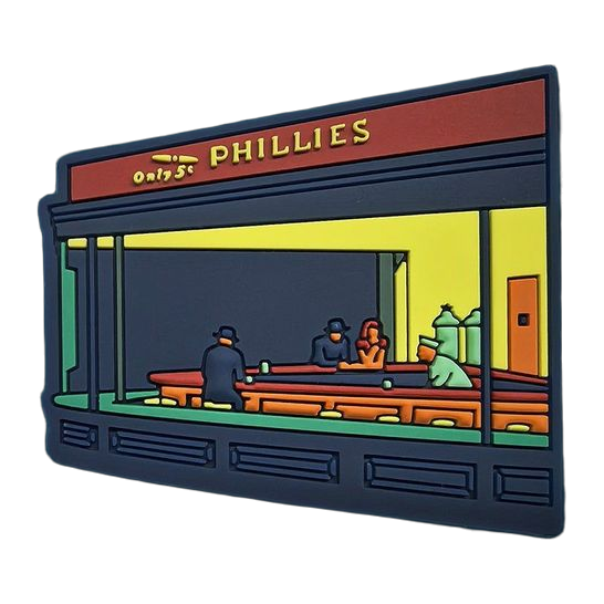 Hopper – Nighthawks Aimant de PVC
