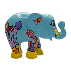 Elephant Parade - I Love Snorkling 15cm