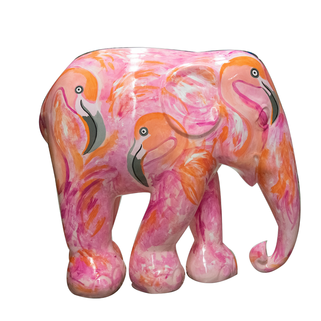 Elephant Parade - I Want to Be Pink and Fluffy Too 10cm