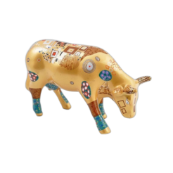 Klimt Cow (Medium Ceramic)