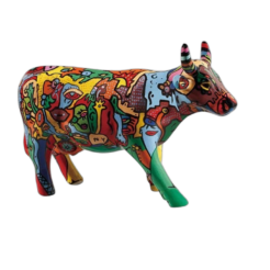 Moo York Celebration (medium ceramic)