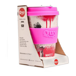 Mug de voyage Banksy en RPET 400 ml – Dream Big