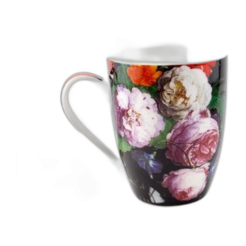 Mug en boîte, De Heem, Nature morte aux fleurs