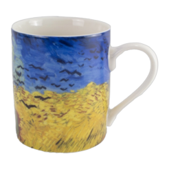 Mug en boîte, Van Gogh, Champ de blé aux corbeaux, Auvers