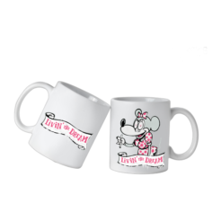Mug en céramique Banksy 325 ml – Minnie Living the Dream