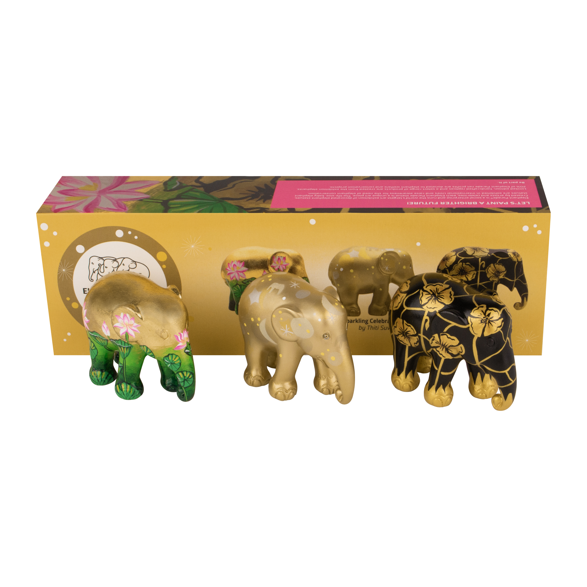 Elephant Parade - Multipack Golden Delight