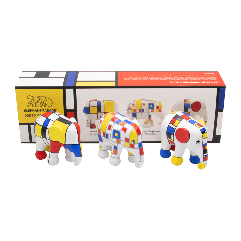 Elephant Parade - Multipack Ode to Mondriaan