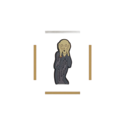 Munch – Du Cri Aimant en PVC