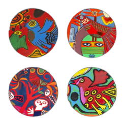 Onderzetters Corneille vogels (coasters)