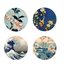 Onderzetters Hokusai (coasters)