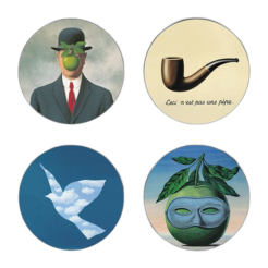 Onderzetters Magritte (coasters)