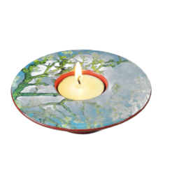 Photophore rond “Fleur d’Amandier” van Gogh