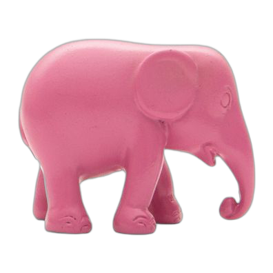 Elephant Parade - Pick&Mix Rose Pink 5 cm