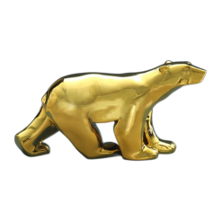 Polar Bear Gold Large