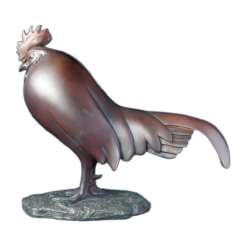Pompon “Coq Dormant”