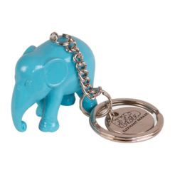 Elephant Parade - Porte-clés bleu clair