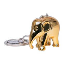 Porte-clés Elephant Parade – Chrome Gold