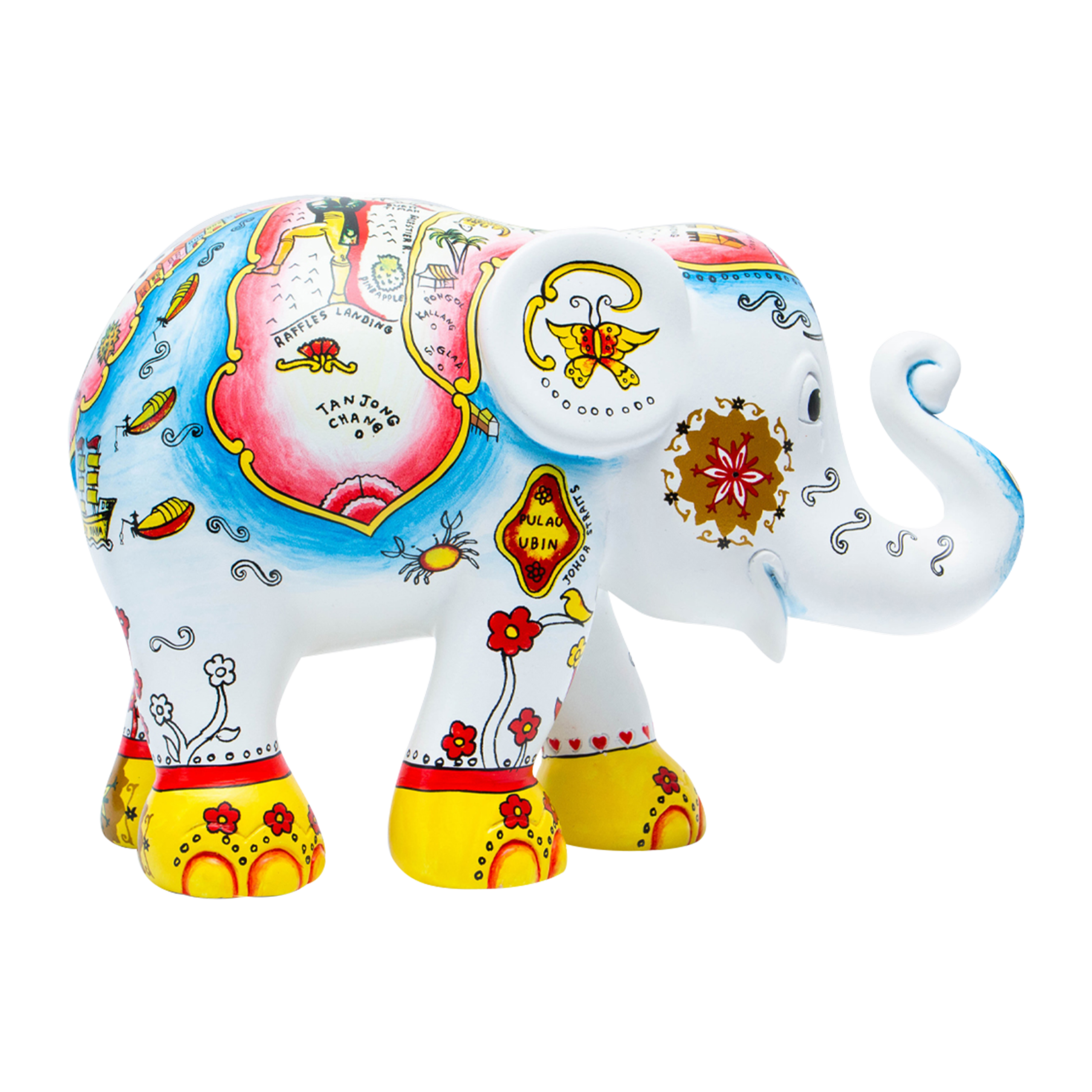 Elephant Parade - Raffles Landing #2 – 15cm