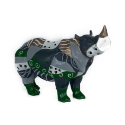Art24 Design - Rhino “Juan” Multicolor