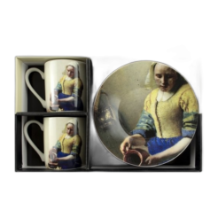 Service à expresso (2 tasses), Vermeer, Milkmaid