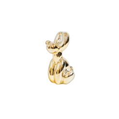Sitting Balloon Dog Gold